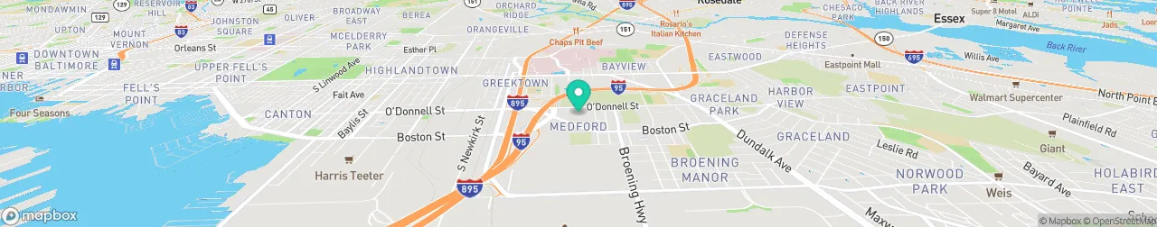 ev charging station on the map