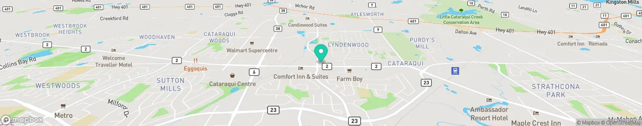 ev charging station on the map