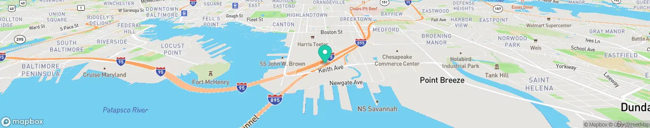 ev charging station on the map