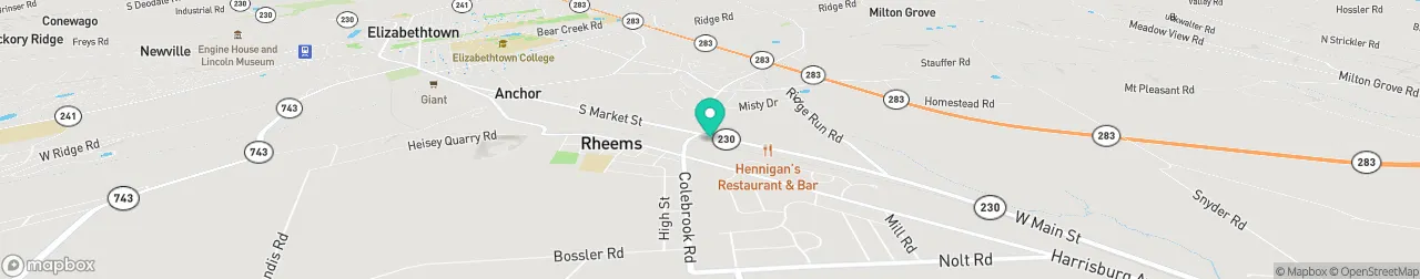 borne de recharge sur la carte