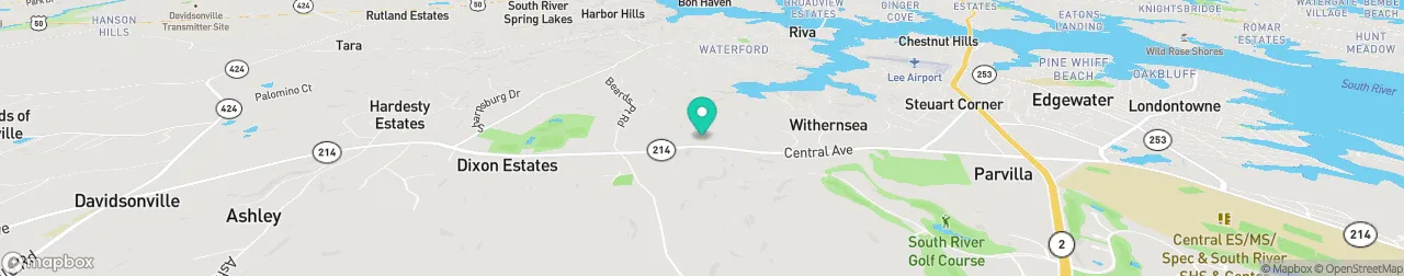 ev charging station on the map