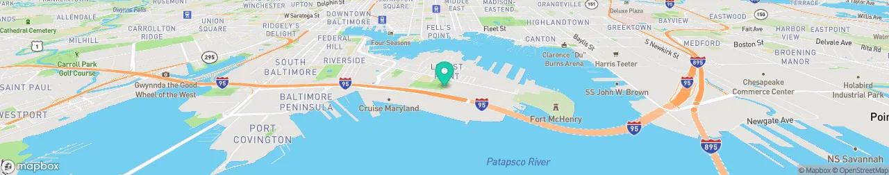 borne de recharge sur la carte