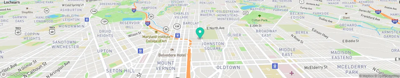 ev charging station on the map