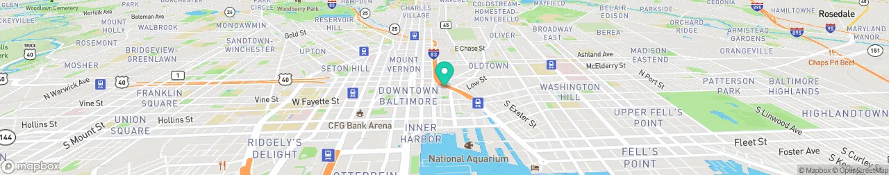 ev charging station on the map