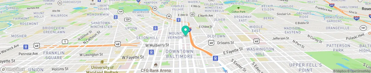 borne de recharge sur la carte