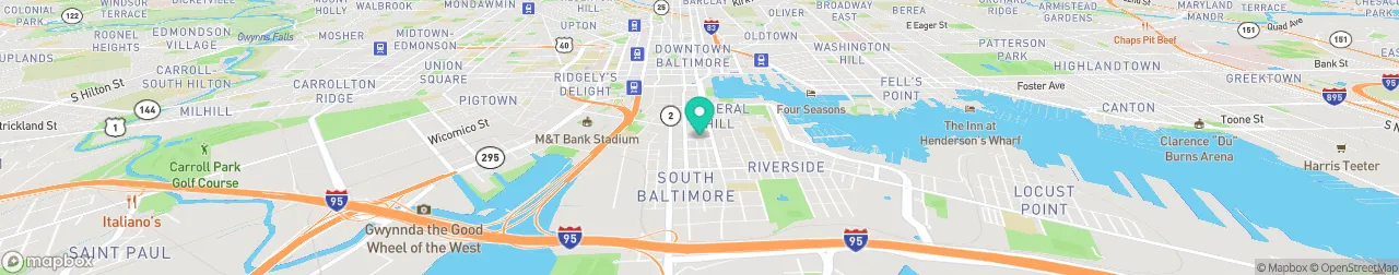 ev charging station on the map