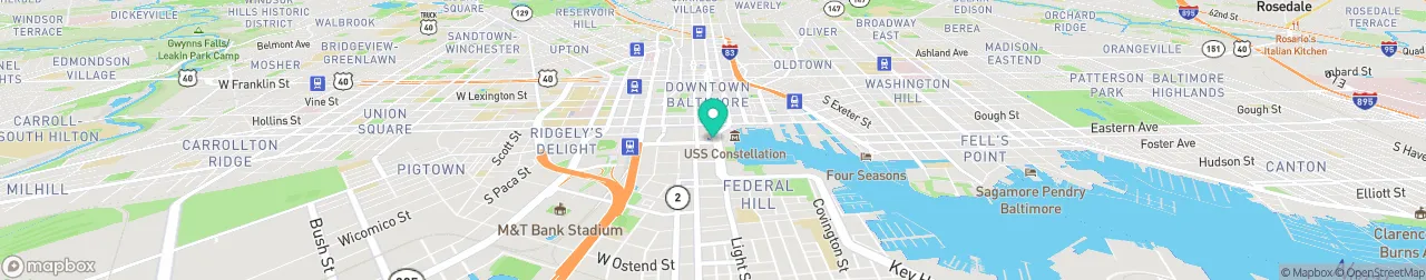 borne de recharge sur la carte