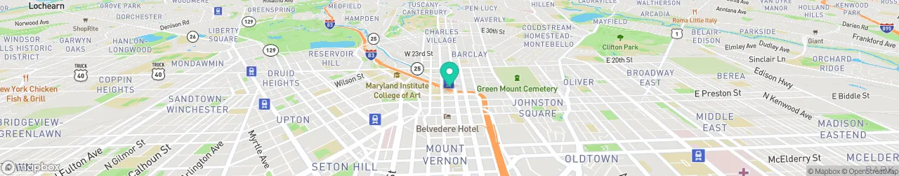 ev charging station on the map