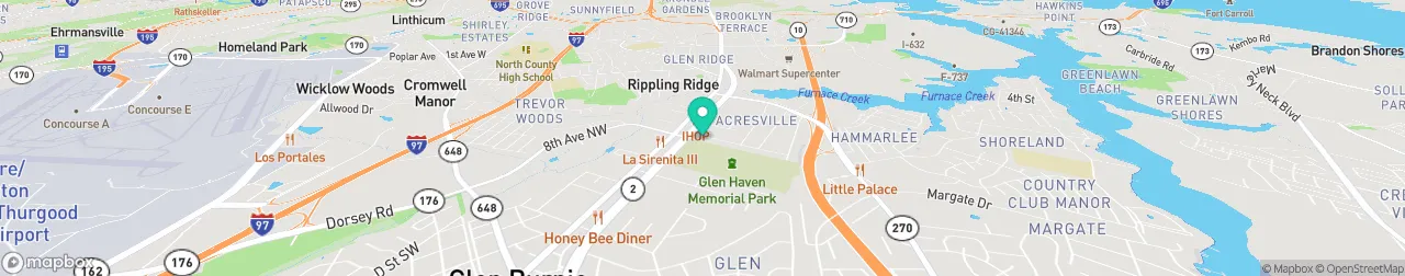 ev charging station on the map