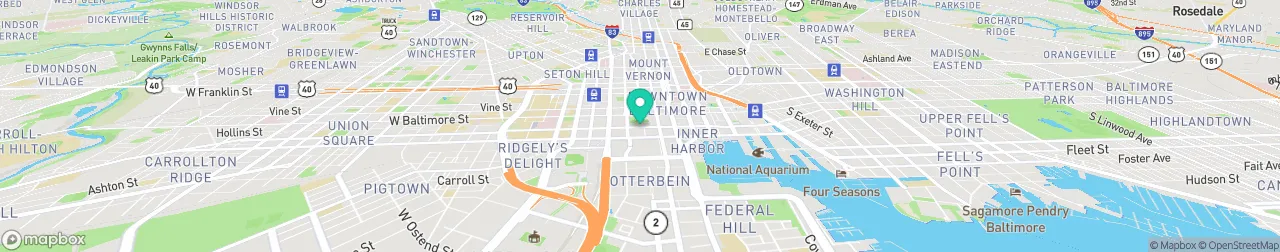 ev charging station on the map