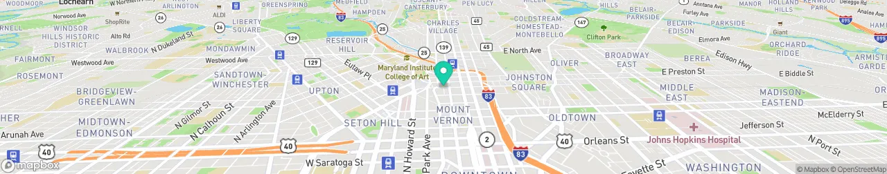 ev charging station on the map