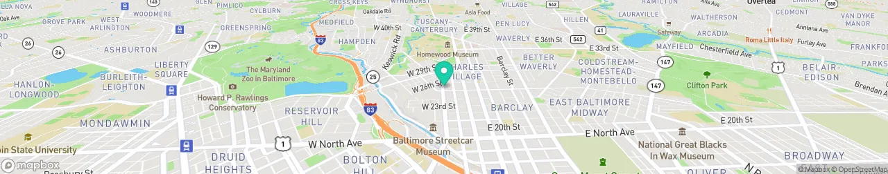 ev charging station on the map