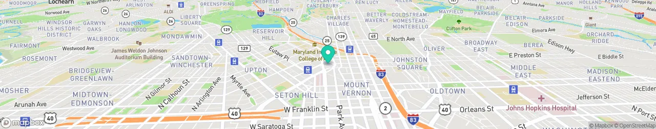 borne de recharge sur la carte