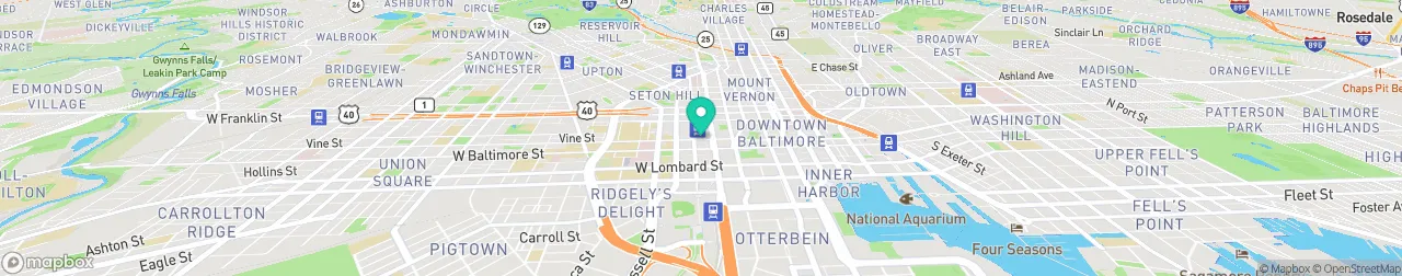 borne de recharge sur la carte