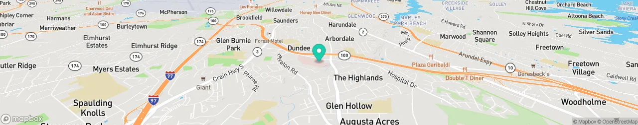 borne de recharge sur la carte