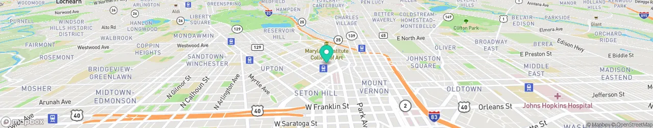 borne de recharge sur la carte