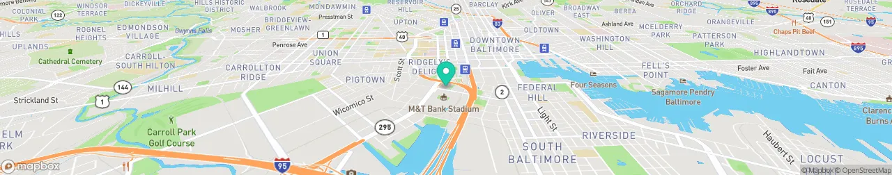 borne de recharge sur la carte