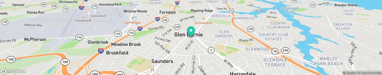 borne de recharge sur la carte