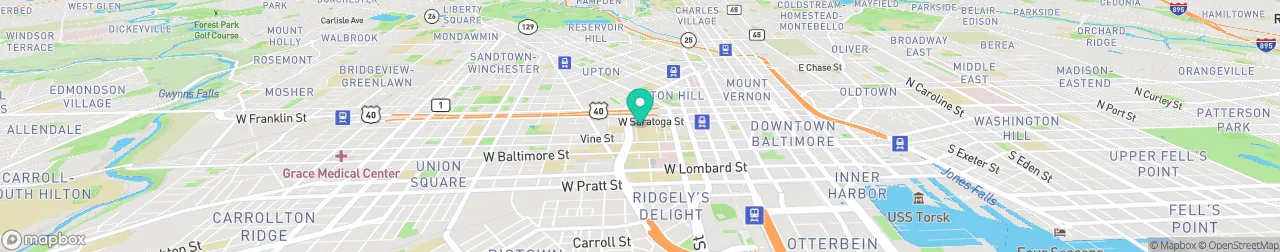 ev charging station on the map