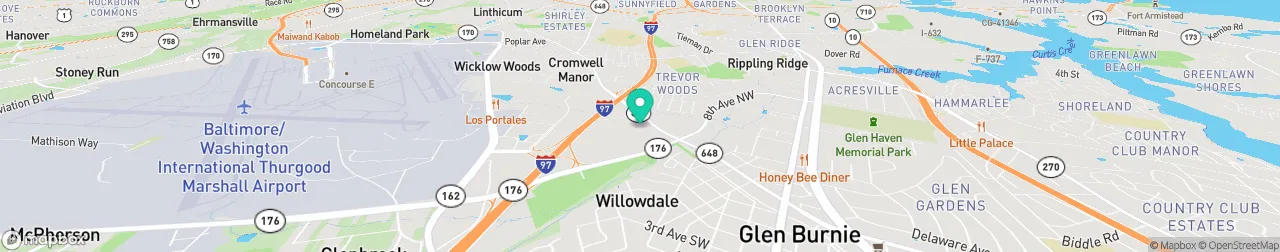 borne de recharge sur la carte