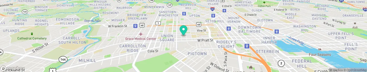 borne de recharge sur la carte