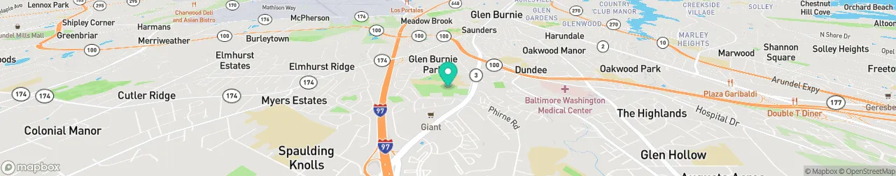 borne de recharge sur la carte