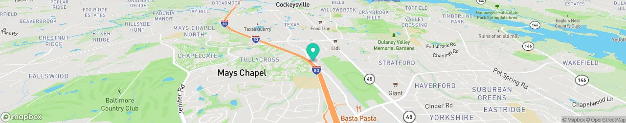 borne de recharge sur la carte