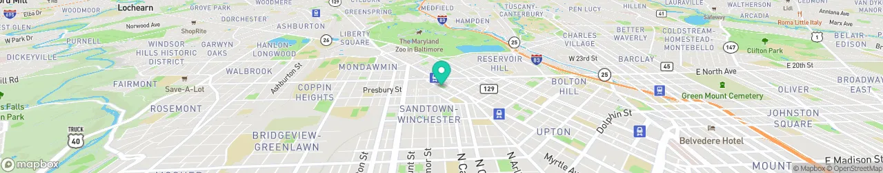 ev charging station on the map