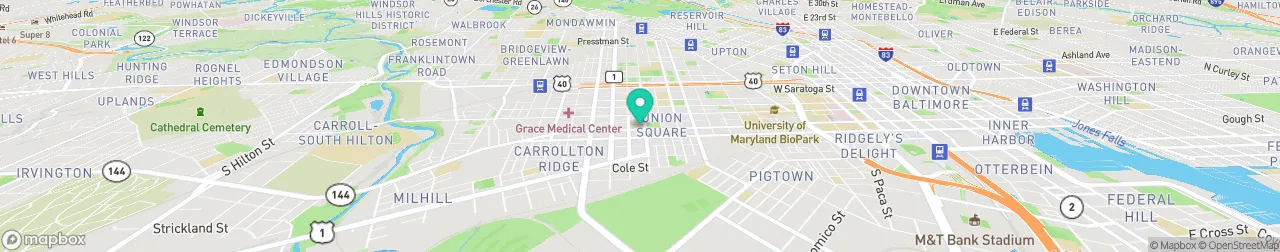 borne de recharge sur la carte