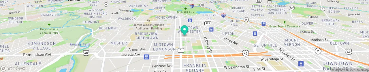 ev charging station on the map