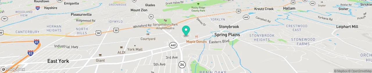 borne de recharge sur la carte