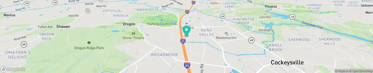 ev charging station on the map