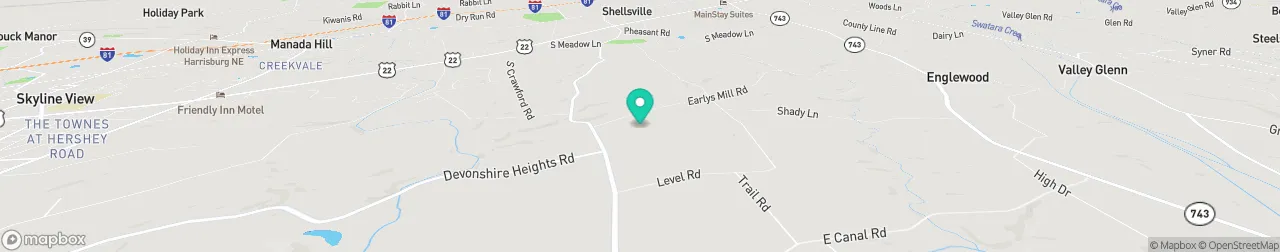 ev charging station on the map