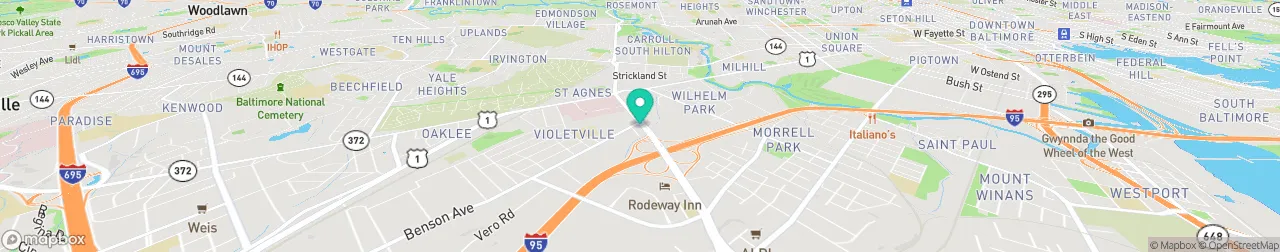 borne de recharge sur la carte