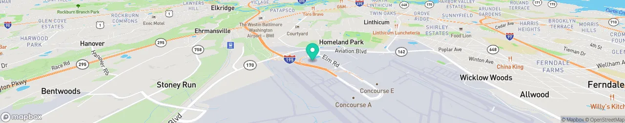 ev charging station on the map