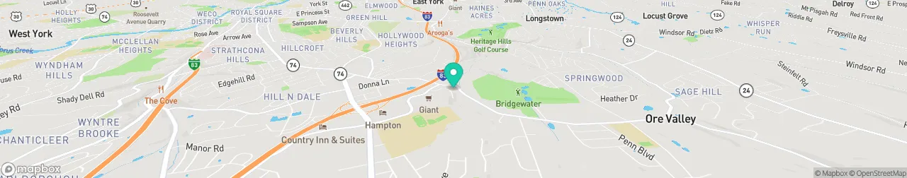 borne de recharge sur la carte