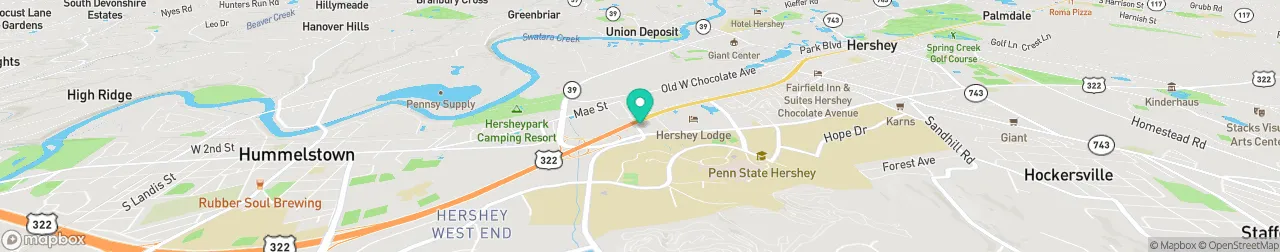 borne de recharge sur la carte