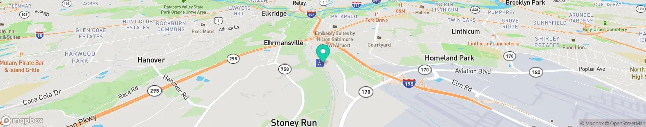 ev charging station on the map