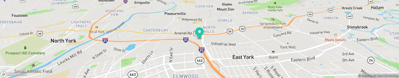 ev charging station on the map