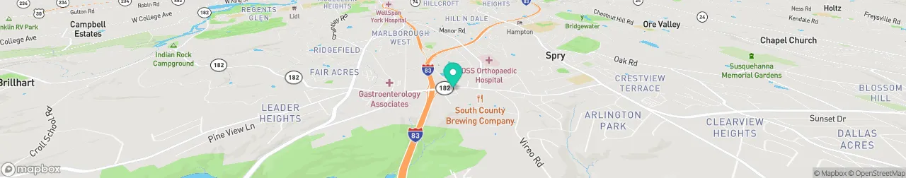 borne de recharge sur la carte