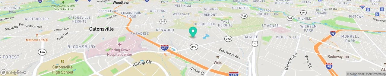 borne de recharge sur la carte