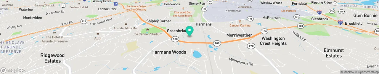 ev charging station on the map