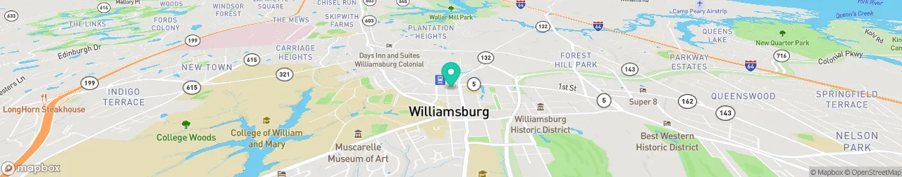 ev charging station on the map