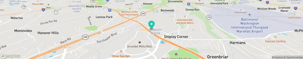 borne de recharge sur la carte