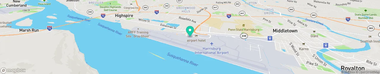 borne de recharge sur la carte