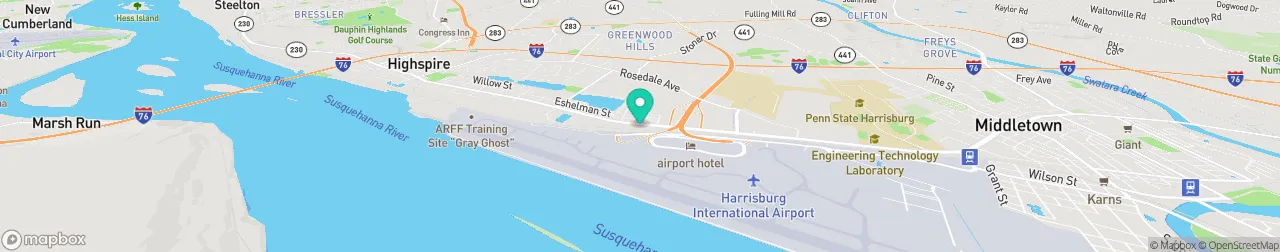 borne de recharge sur la carte