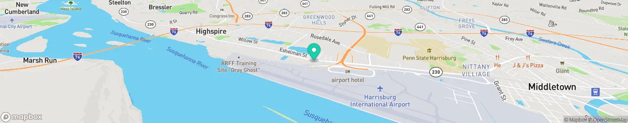 ev charging station on the map