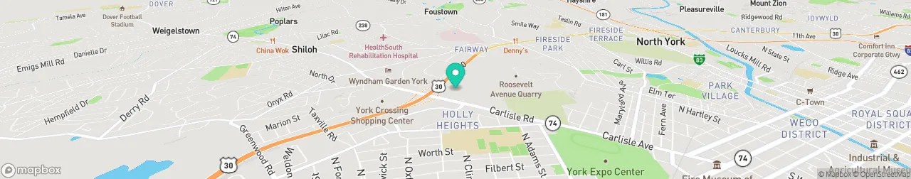 borne de recharge sur la carte