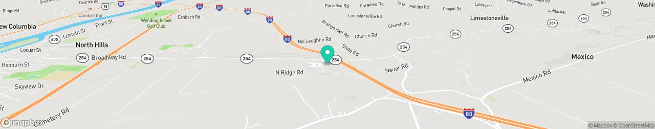 ev charging station on the map