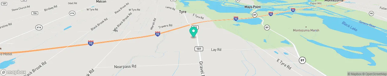 ev charging station on the map